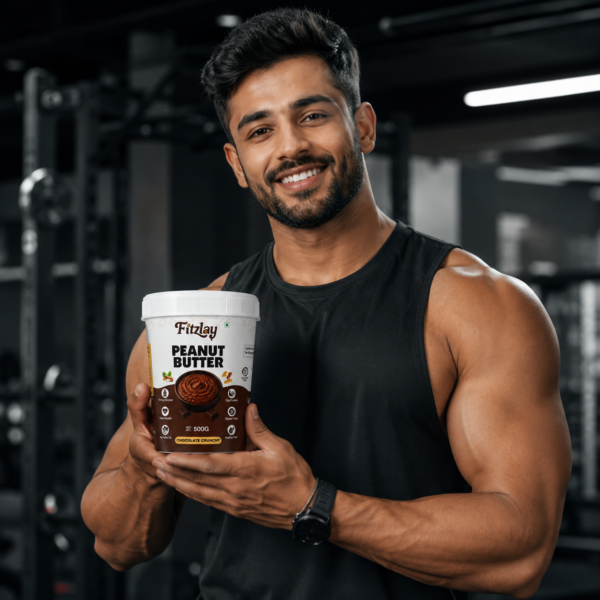 Dark Chocolate Peanut Butter CRUNCHY 500 g | High Protein Healthy Spread