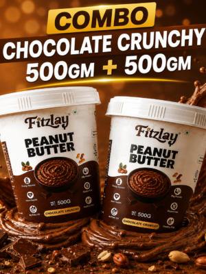 Chocolate Crunchy Peanut Butter Combo Pack | 26g Protein | Each 500gm