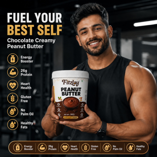 Chocolate Crunchy Peanut Butter Combo Pack | 26g Protein | Each 500gm